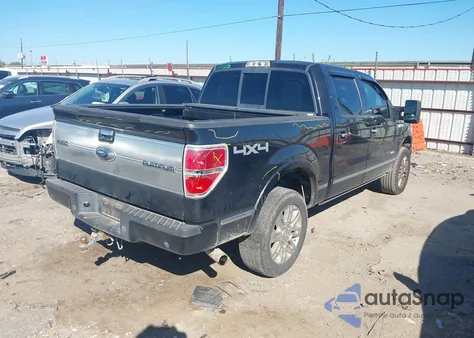 2011 Ford F-150 Platinum from USA, damaged, VIN 1FTFW1ET0BFB32273